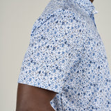 Desert Luck Polo - Men's White Patterned Polo