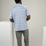 Desert Luck Polo - Men's White Patterned Polo