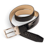 Exotic Luck Belt - Men's Caimen Leather Belt