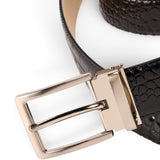 Exotic Luck Belt - Men's Caimen Leather Belt