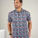 Flower Power Polo - Men's Floral Patterned Polo
