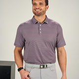 Freddie Polo - Men's Striped Performance Polo