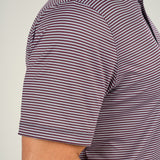 Freddie Polo - Men's Striped Performance Polo