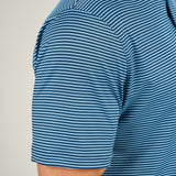 Freddie Polo - Men's Blue Striped Polo