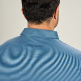 Freddie Polo - Men's Blue Striped Polo