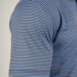 Freddie Polo - Men's Striped Performance Polo
