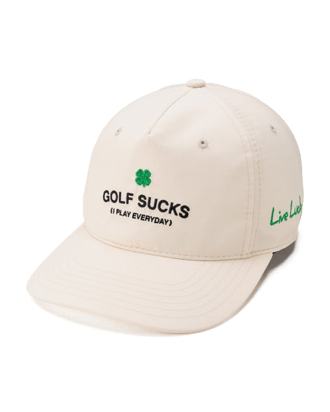 Playful Ivory Hat for Golf and Lifestyle – Black Clover