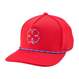 Harlow Pro 4 - Red and Blue Rope Hat