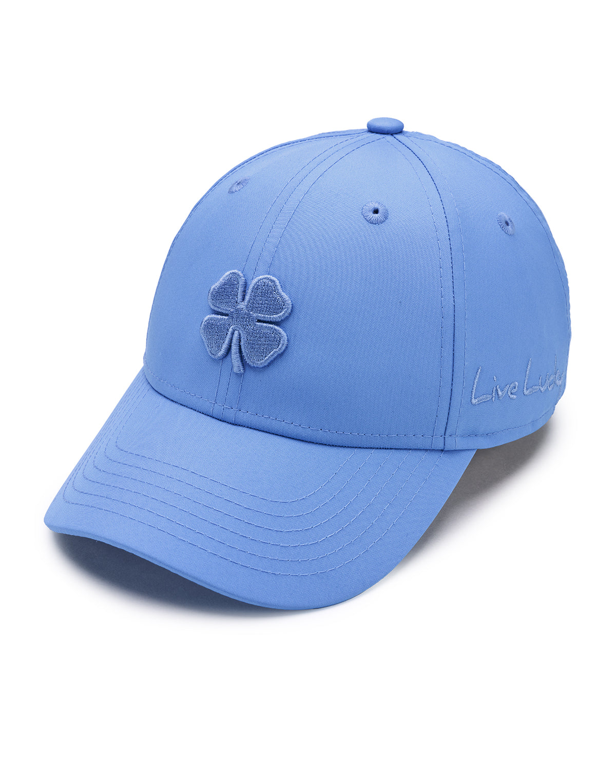 Black Clover Women\'s Hollywood 9 Adjustable Golf Hat, Black/Blue Hollywood 29 – Black Clover UK main image 3