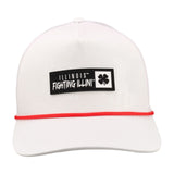 University of Illinois Whiteout - Orange and White UIUC Hat