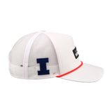 University of Illinois Whiteout - Orange and White UIUC Hat