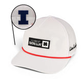 University of Illinois Whiteout - Orange and White UIUC Hat