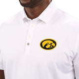Crockett Polo - University of Iowa White Polo