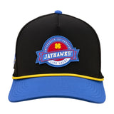 University of Kansas Blitz - Blue and Black KU Hat