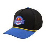 University of Kansas Blitz - Blue and Black KU Hat