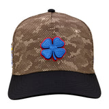 University of Kansas Victory - Camo and Blue KU Hat