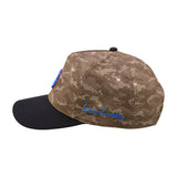 University of Kansas Victory - Camo and Blue KU Hat