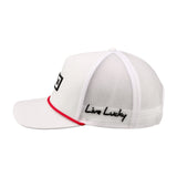 University of Kansas Whiteout - Blue and White KU Hat
