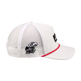 University of Kansas Whiteout - Blue and White KU Hat