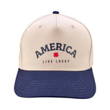 Land Of The Free 1 - Navy USA Hat