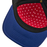 Land Of The Free 2 - Black and Blue USA Hat