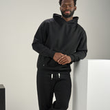 Lazy Day Hoodie - Black Heavyweight Hoodie