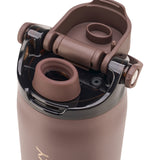 "Live Lucky" Brown Wellness Water Bottle - Java