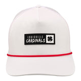 University of Louisville Whiteout - White UofL Snapback