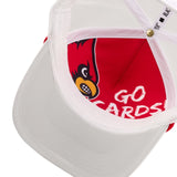 University of Louisville Whiteout - White UofL Snapback