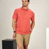 Lucky Feather Polo - Men's Patterned Polo