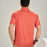 Lucky Feather Polo - Men's Patterned Polo