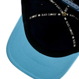 Lucky Square 1 - Blue 5-Panel Cotton Twill Hat