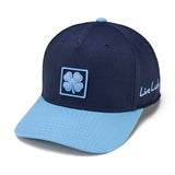 Lucky Square 1 - Blue 5-Panel Cotton Twill Hat
