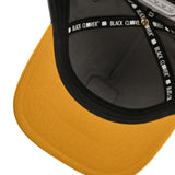 Lucky Square 2 - Grey and Yellow Clover Hat