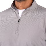 Members Only Q Zip - Men's Dark Grey Pullover