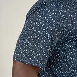 Mojito Luck Polo - Men's Navy Patterned Polo