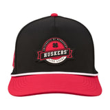 University of Nebraska Blitz - Black and Red NU Hat