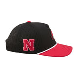 University of Nebraska Blitz - Black and Red NU Hat