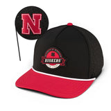 University of Nebraska Blitz - Black and Red NU Hat