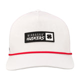 University of Nebraska Whiteout - White NU Hat