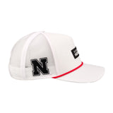 University of Nebraska Whiteout - White NU Hat