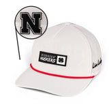University of Nebraska Whiteout - White NU Hat