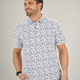 Palm Springs Polo - Men's Western Patterned Polo