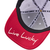 Premium Clover 167 Red White and Blue Fitted Performance Hat