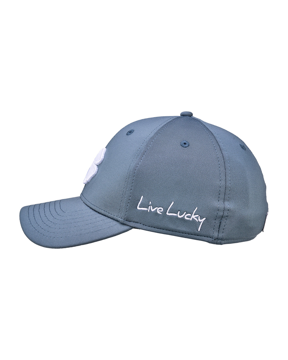 Charcoal and White Premium Clover Hat for Golf and Lifestyle  display picture 3