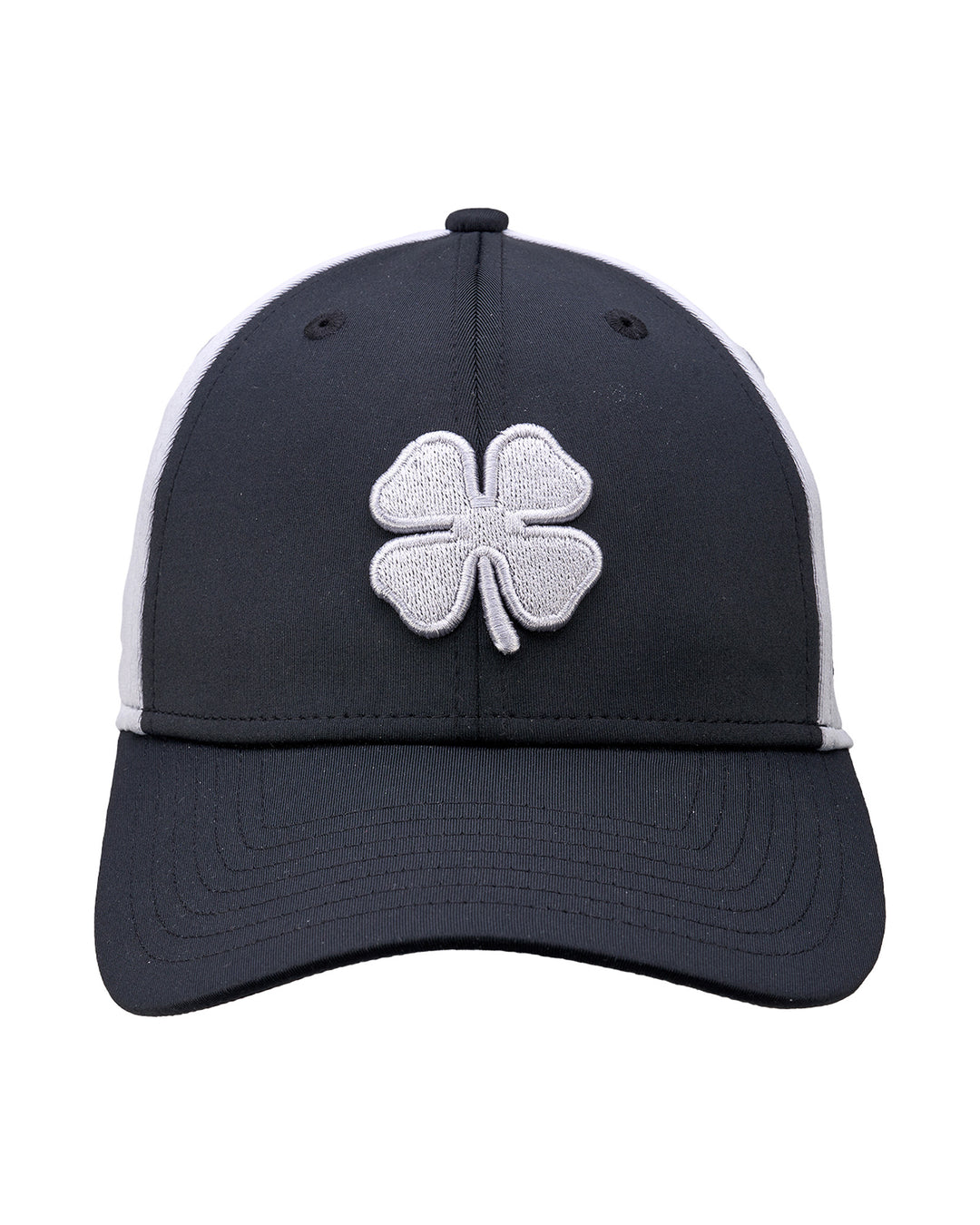 Grey and Black Premium Clover Hat for Golf and Lifestyle – Black Clover