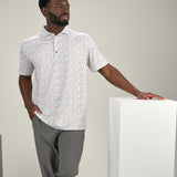 Road Runner Polo - Men's Western Patterned Polo