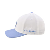 Sharp Luck 19 - Blue and White Clover Hat
