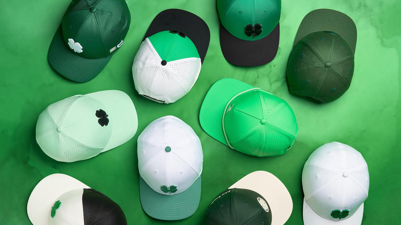 Gadpiparty Pack of 3 Shamrock Hats for St Patrick's Day