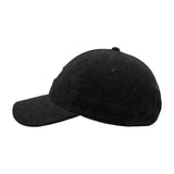 Stretch Cord - Black Corduroy Clover Hat